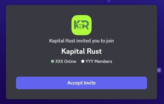 Discord-сообщество Kapital Rust