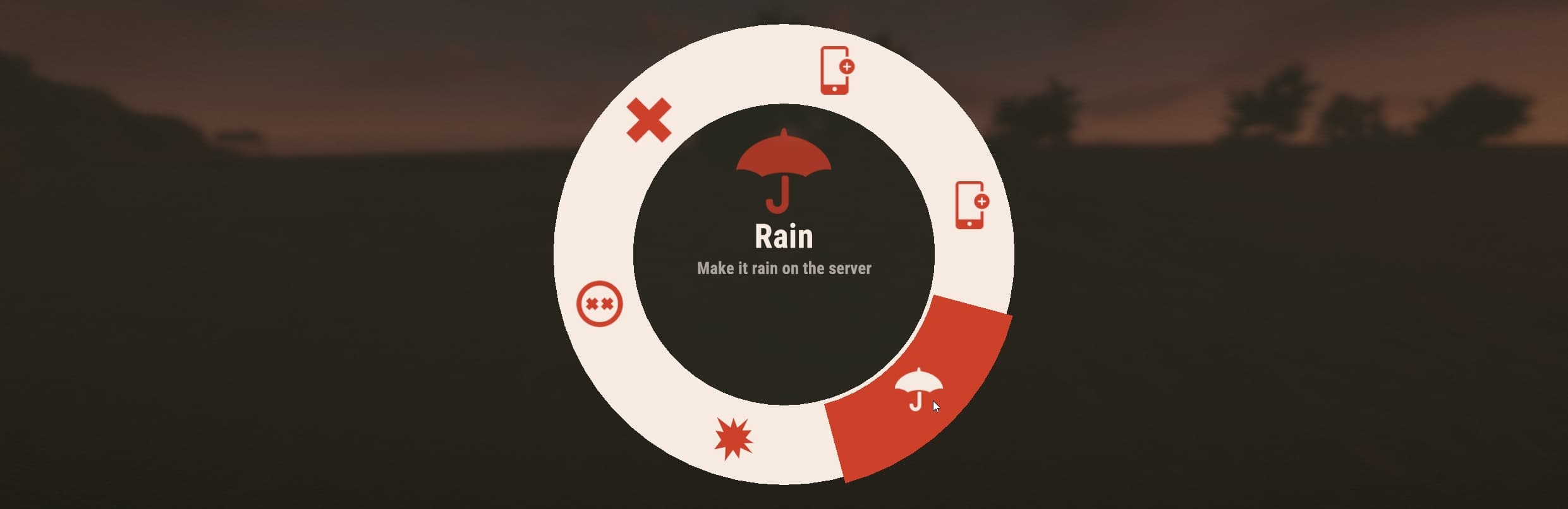 Новая механика: Custom Pie Menu