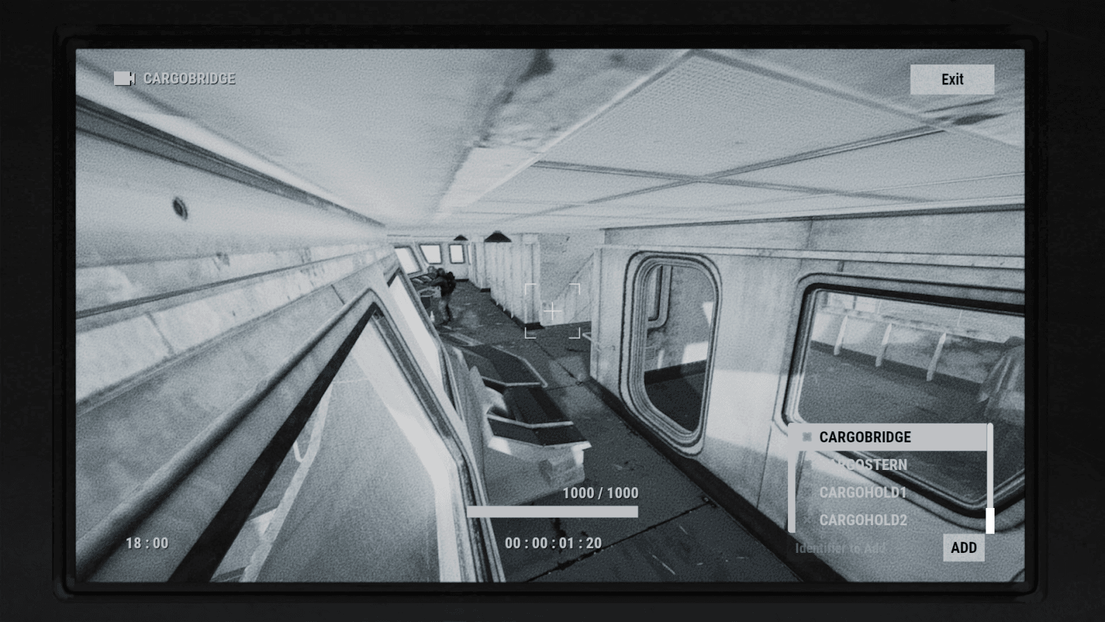 CCTV-вид камеры CARGOBRIDGE в Rust