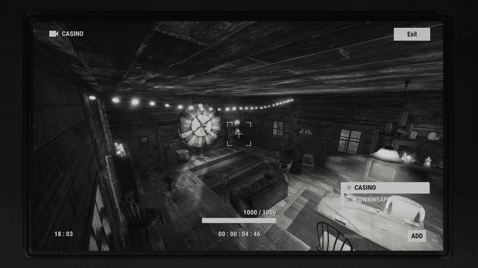 CCTV-вид камеры CASINO в Rust