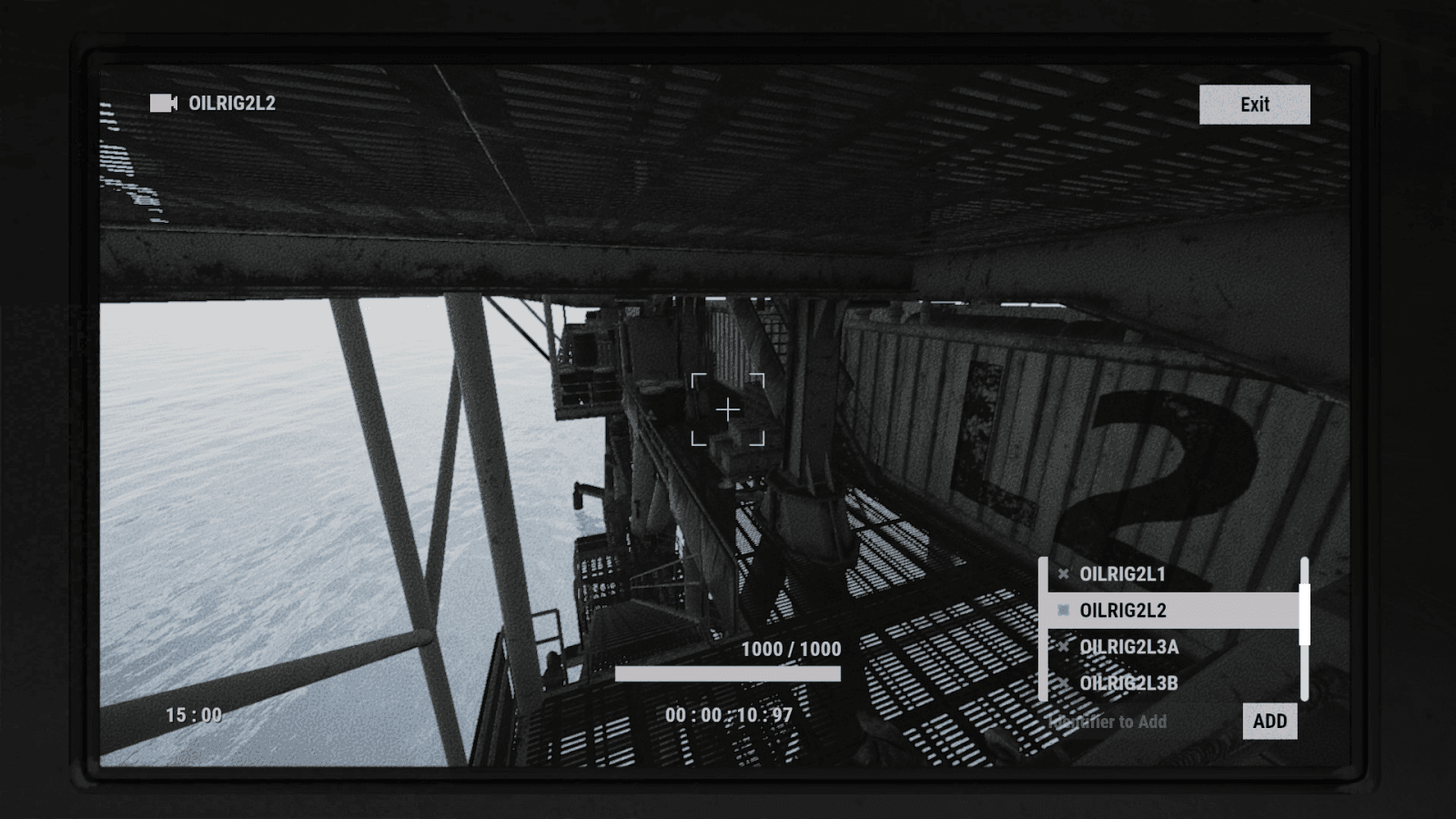 CCTV-вид камеры OILRIG2L2 в Rust