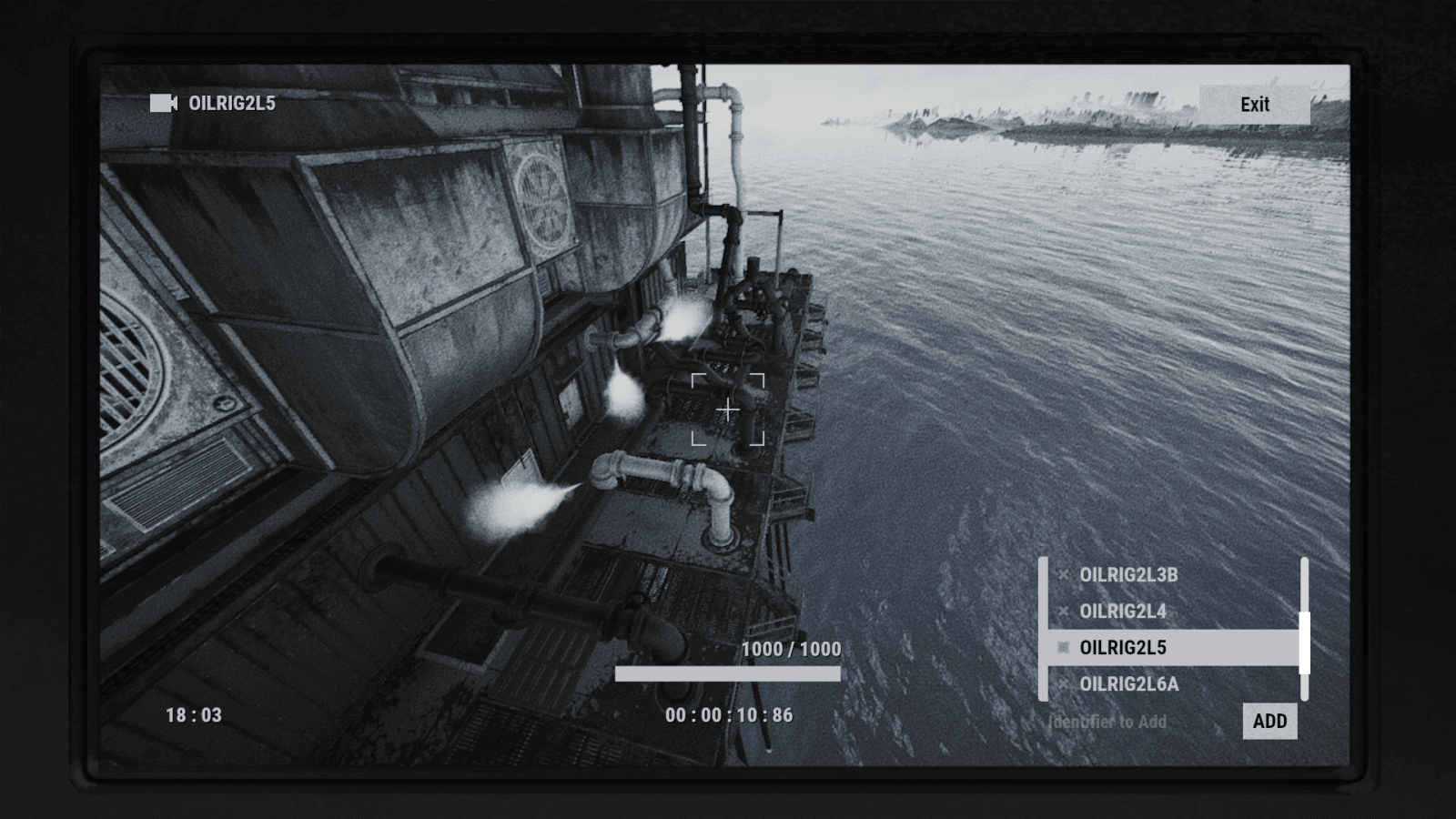 CCTV-вид камеры OILRIG2L5 в Rust