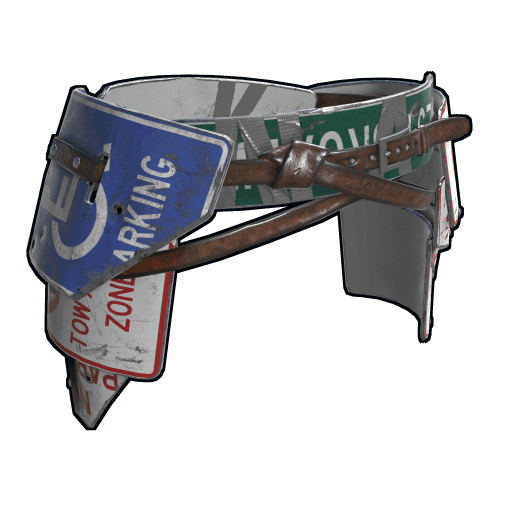 Килт из дорожных знаков